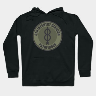 8th Infantry Division (subdued) Hoodie